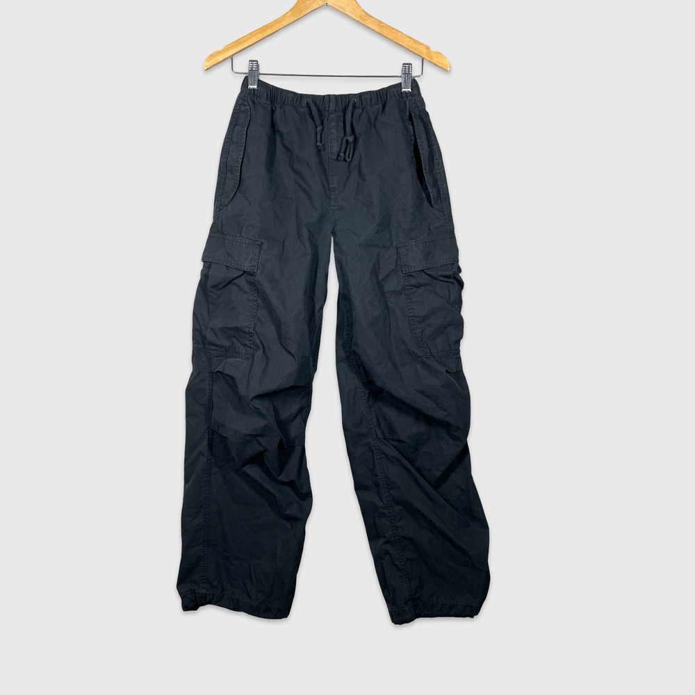 TNA Cargo Pants Womens XS Black Gorpcore Streetwear Utilitarian Y2K Techwear